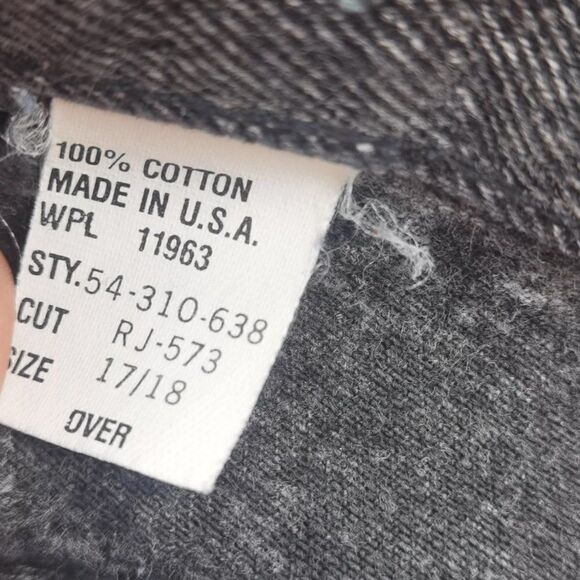 DEADSTOCK Black Vintage 90s Acid Wash High Waist Roper Plus Sized Jeans - Picture 7 of 12